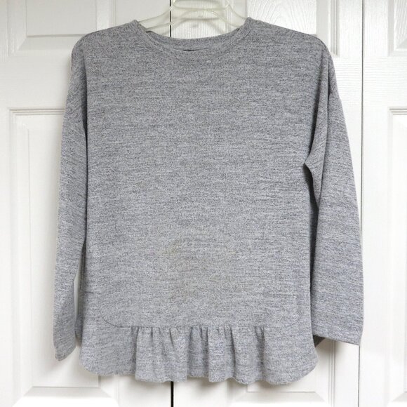 Banana Republic Heather Gray Tunic Tee Size L - Picture 1 of 4